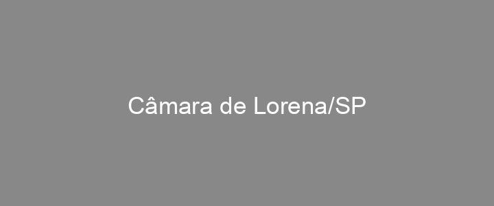 Provas Anteriores Câmara de Lorena/SP